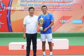 Lý Hoàng Nam đã lần đầu tiên đăng quang tại giải ITF Men WTT M25 Tây Ninh