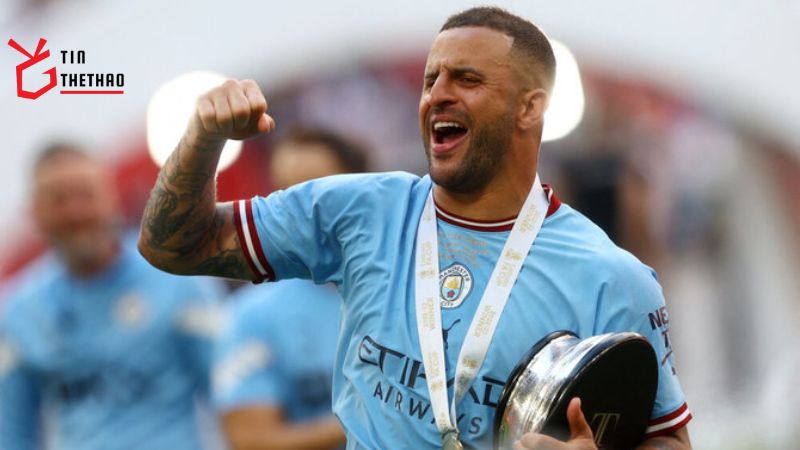 5. Kyle Walker (Man City) - Hậu vệ cánh phải xuất sắc nhất